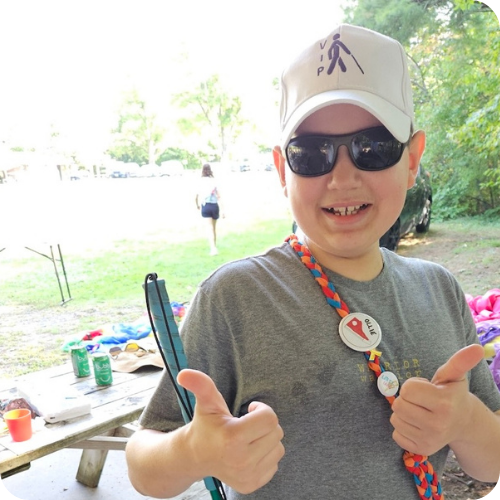 Finding His Place at Campfire Circle